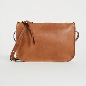 Madewell Women's The Simple Crossbody Bag English saddle brown